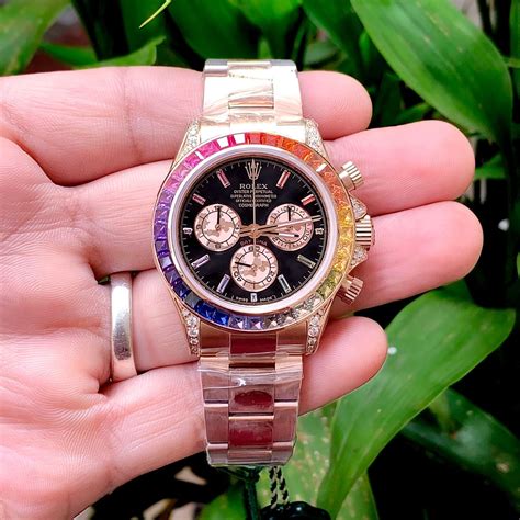 rolex oyster cosmograph daytona price in india|rolex daytona rainbow price.